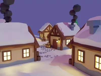 VibePoly 3D Free low-poly 3D model