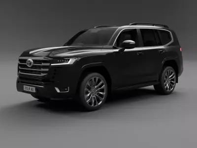 Toyota Land Cruiser 300 Free 3D model