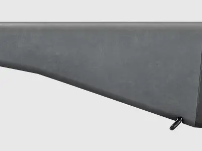 A2 Buttstock - Replica Low-poly 3D model