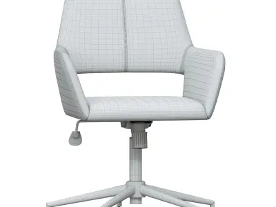 Sally Commercial Use Task Chair 3D model