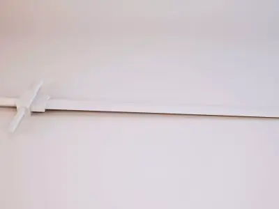 Simple low-poly sword Free low-poly 3D model