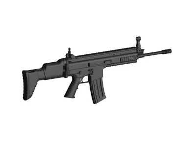 Mark16  Rifle 3D model