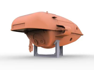 Submarine DS4000 3D print model