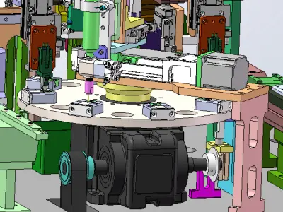 LED Assembly and Plating Machine 3D model