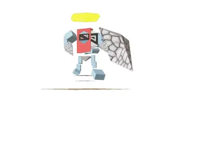 Flying Robotto 3D model