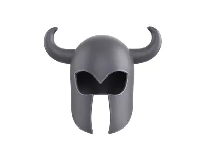 Prop010 Warrior Helmet 3D model