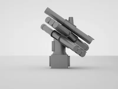 Corvus Chaff Launcher CCL  3D model