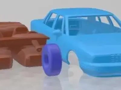 Oldsmobile 98 1991 Printable Car 3D print model
