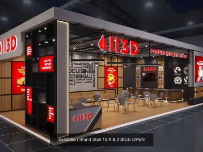 Exhibition Booth Collection  Corona 3D Model Pack purchase