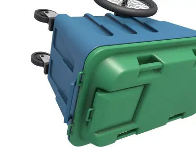 Trash Container 3D model buy