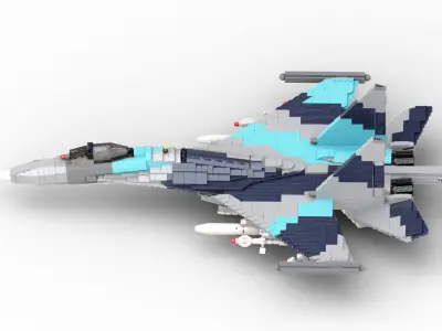 MocBricks3D - Lego SU-35 3D print model