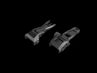 FB Radom Ironsights Low-poly 3D model