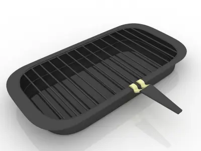 Grill Pan 3D model