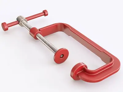 C Clamp 3D model