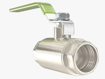 Valve ball 3D model purchase