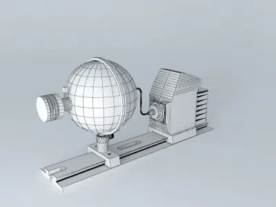 Filter Transmission Measurement Bench Free 3D model