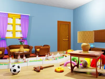 Toy Room 3D model