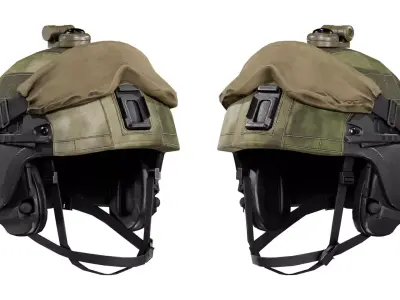 LSHZ HELMET LOW CUT Low-poly 3D model
