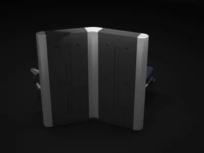 Multistation Twin Machine 3D model