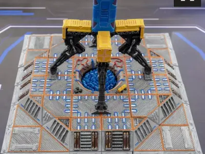 Tiles of Creation Vol 2 The Pit 3D print model