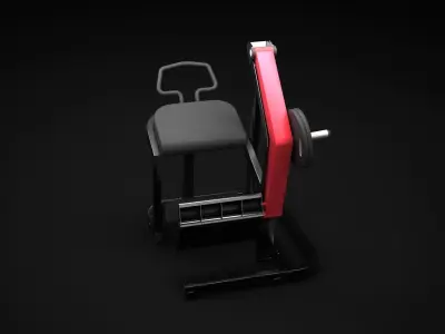 Rear Kick 3D model