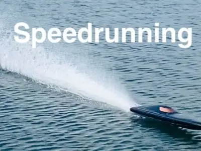 Fast 82cm Mono Hull 80kmh Rc Boat 3D print model