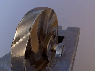 Knife Sharpener Free low-poly 3D model