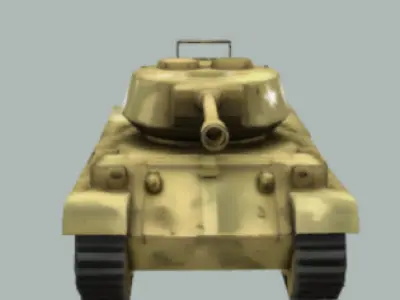 WW2 Tank  3D model