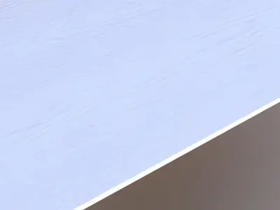 Wooden Table 3D model 8