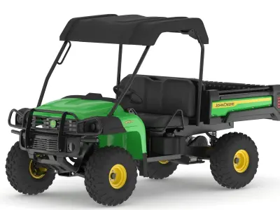 John Deere HPX615E Utility Vehicle 01 3D model