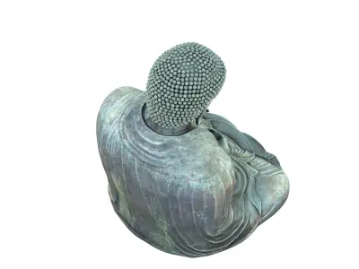  Great Buddha Statue 3D Model 
