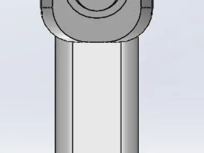 Star Lord Gun Blaster Printable 3D Print Model 1 Part 3D print model
