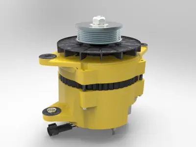 Alternator Free 3D model