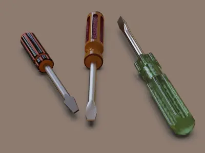 Screwdriver 3D print model