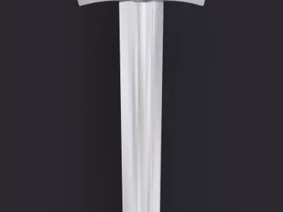 Viking sword Game ready model Low-poly 3D model