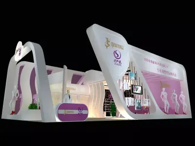 Exhibition - Area - 9X14-3DMAX2009-08 3D model