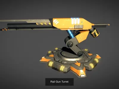 Sci Fi Military Defense Turrets Pack purchase