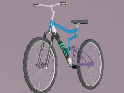 Bicycle Free 3D model 4