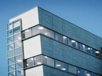 Office Building 3D model 531
