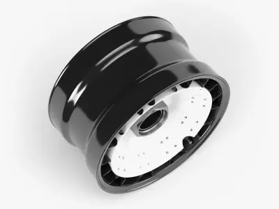 Porsche Turbofan Wheel 3D model