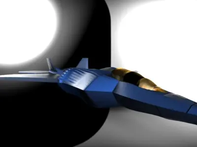 F22 raptor aircraft Free 3D model