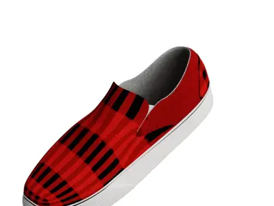 Stylish 3D Casual Shoe Model Free 3D model