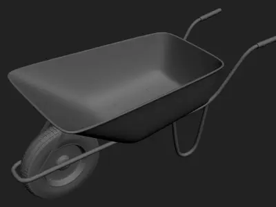 Wheelbarrow1 wheelbarrow 3D model