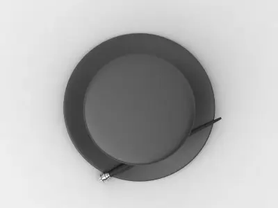 Magic Hat and Wand 3D model