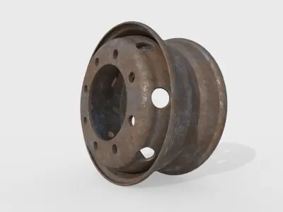 Rim M6 - Old version Free low-poly 3D model