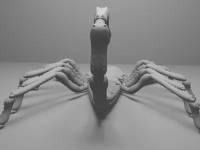 Scorpion 3d Low-poly 3D model