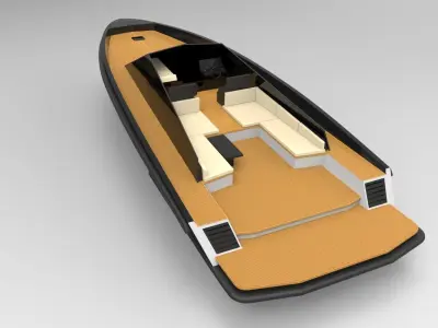 Wally Yahct  3D print model