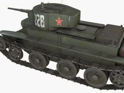 Soviet Tank 3D model