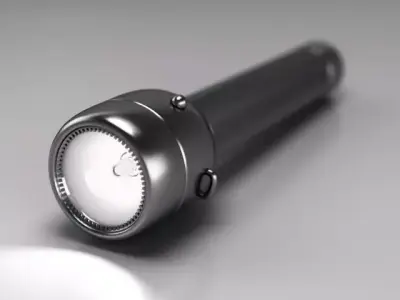 Flash Light Free low-poly 3D model purchase