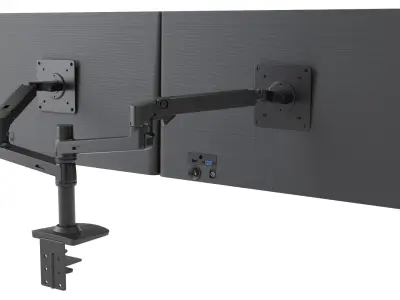  Dual Monitor With Stand 